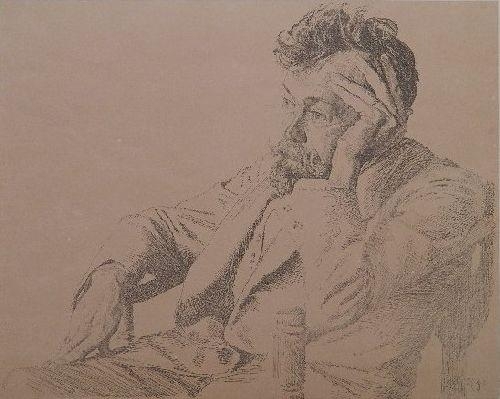 Portrait of Professor by Otto Greiner