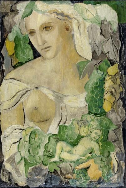 Artwork by Maria Aleksandrovna Lagorio, Cybèle, déesse de la Terre, Made of Oil on canvas