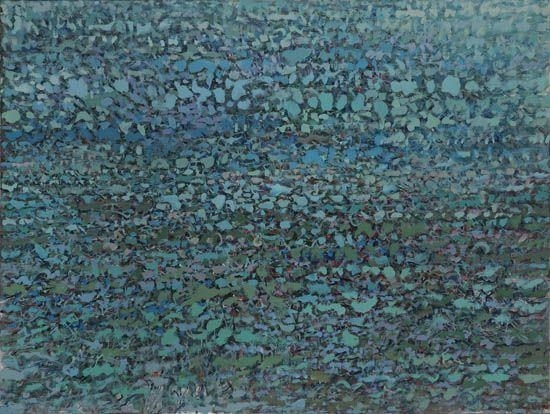 Seascape I by Gabor Peterdi, 1967