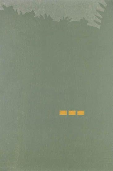 Artwork by Alex Katz, Camp, Made of Color woodcut on Japan paper