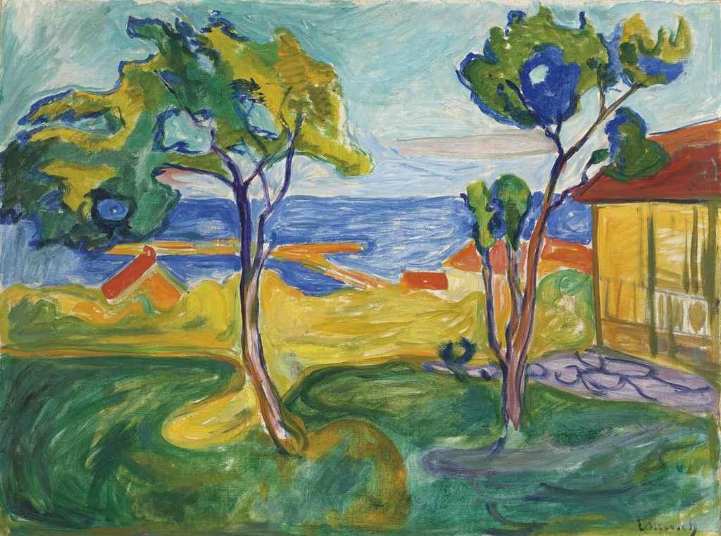 Hagen i Asgardstrand by Edvard Munch, 1904-1905