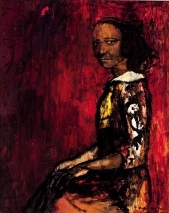 Half-caste Woman by Russell Drysdale, 1961