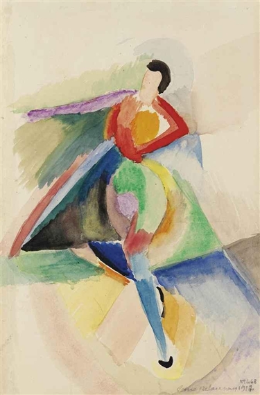 Danseuse by Sonia Delaunay, 1917