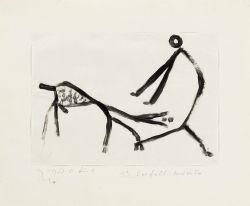 Überfall durch ein Tier by Paul Klee, 1940