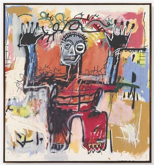 Jean-Michel Basquiat | Untitled (Electric Chair) (1981) | MutualArt