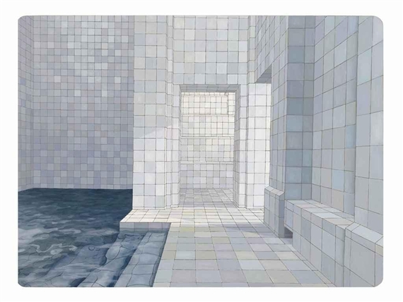 O Sonhador (The Dreamer) by Adriana Varejão, 2006