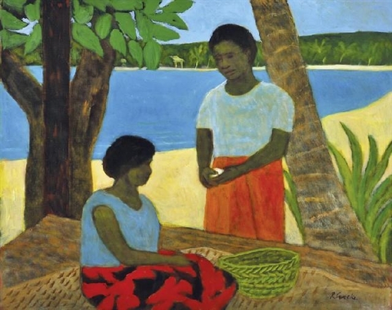 Fijian Women by Ray Crooke