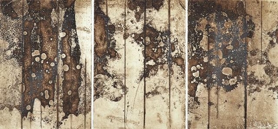 Landscape Triptych Number 1 by Fred Williams, 1962