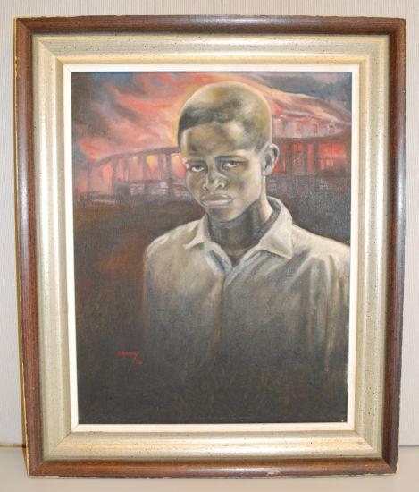 Red, White and Black by William Lawrence Compton Kolawole, 1968