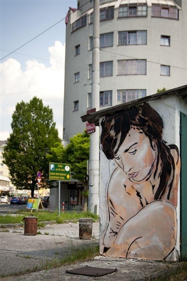 Nu dans les immeubles by Jana & JS, 2011