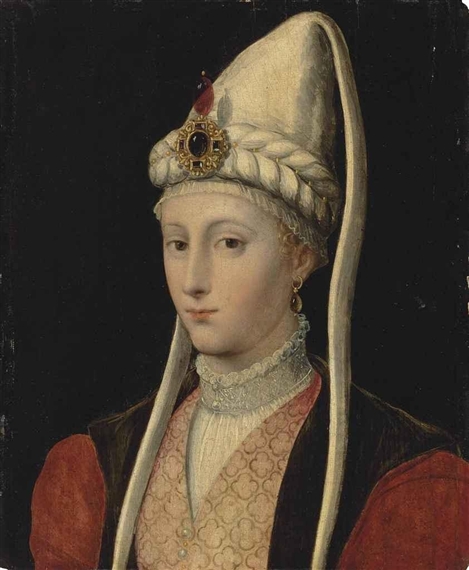 Titian | Portrait of a woman, possibly Haseki Hürrem Sultan, called ...