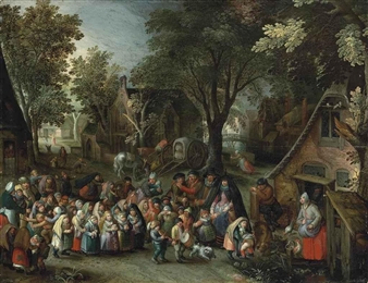 The Whitsun Bride - David Vinckboons