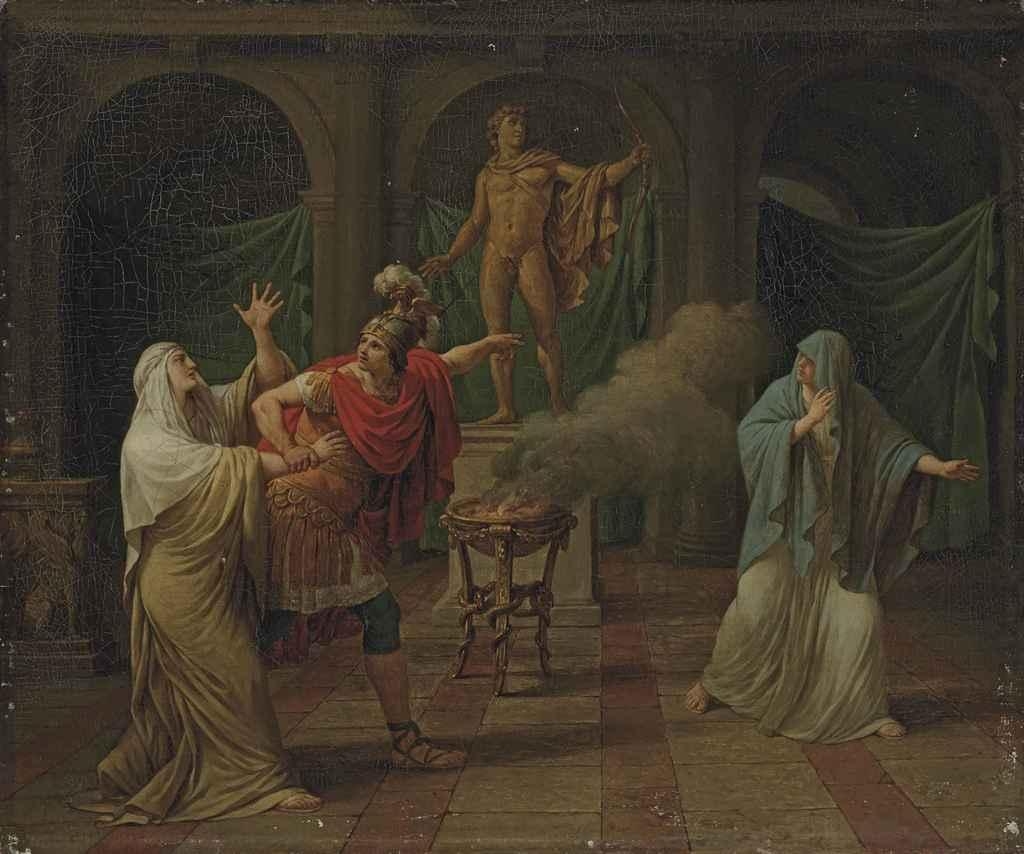 Pierre Nicolas Legrand | Alexander the Great and the Oracle of Delphi ...