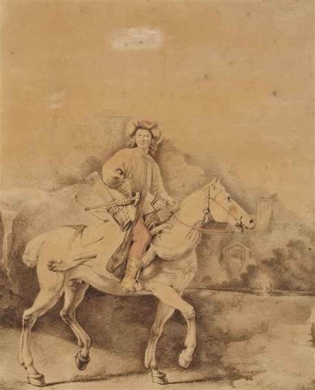 The Polish Rider, after Rembrandt by Jean-Pierre Norblin de La Gourdaine, 1803