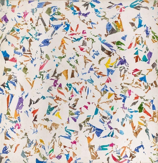 BLANC by Simon Hantaï, 1974