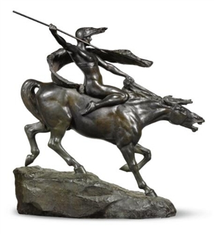 Walküre (Brunhilda on Horseback) - Stephan Abel Sinding