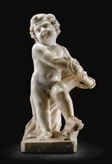 Infant Hercules Struggling with the Serpent - Antonio Raggi