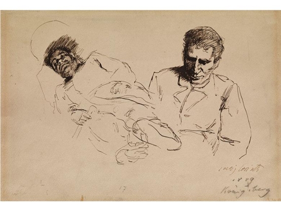 Lovis Corinth | Tusch Sketch | MutualArt