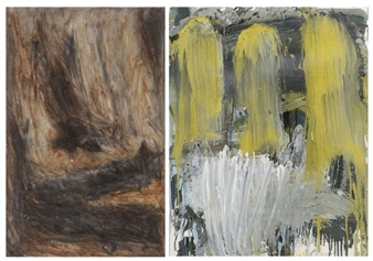 Two abstract compositions: 2 Works - Denise Gale