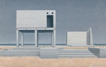 THE RUINS OF FORT MACANDREW (AKA ARGENTIA NAVAL STATION) - Christopher Pratt
