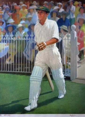 Bradman's Walk to Glory by Colin Joseph Dudley