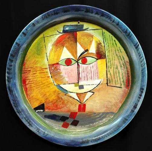 Paul Klee in Come-to-Jesus Collar by Bernard Hesling, 1981