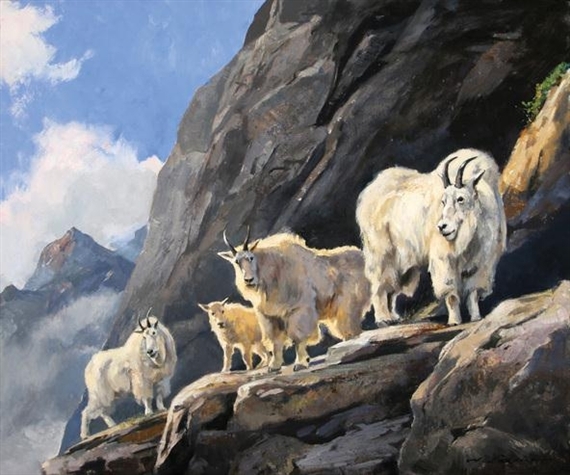 On Granite Cliffs by Luke Frazier, 2012