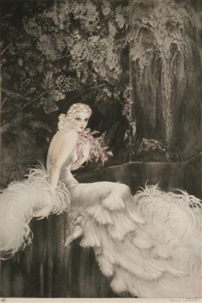 Louis Icart | Les Orchidées (1937) | MutualArt