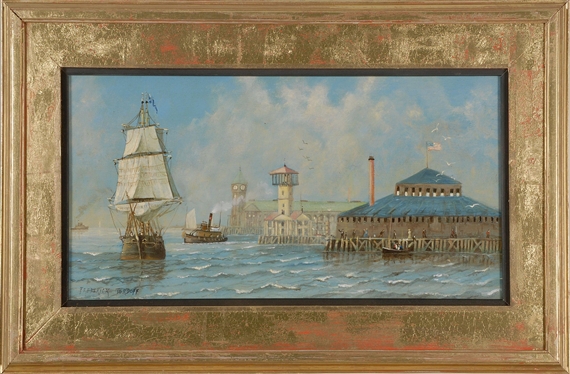 The Battery, New York by Fred Tordoff