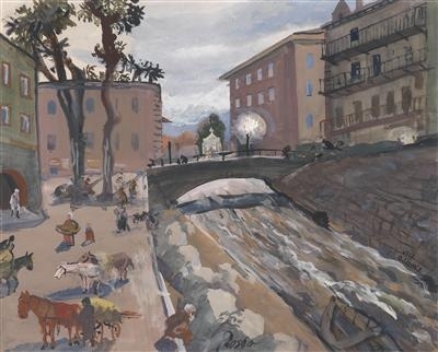 Borgo - the village by Oskar Laske