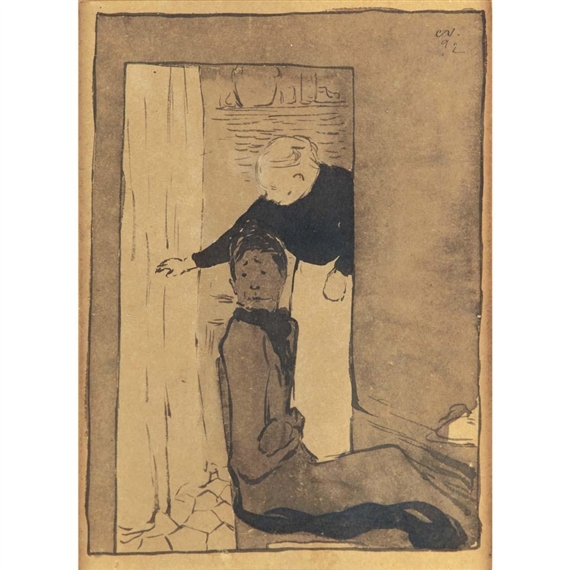 Édouard Vuillard | La Porte (1892) | MutualArt