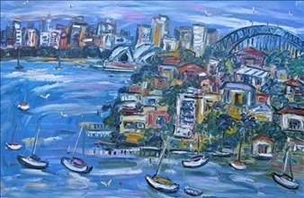 The Rhythm of Color - Agora Gallery