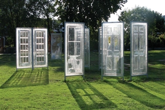 Exhibition by artists working with salvaged materials on view at Aldrich Contemporary Art Museum