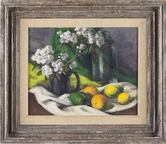 George Morren | Village near the River | MutualArt