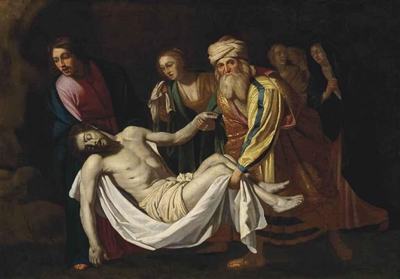 The Entombment by Jan van Bijlert