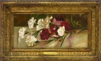 Still Life of Flowers on a Table - Mansfield Haysom