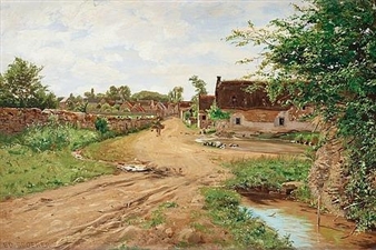 At the countryside - Eduard Spoerer