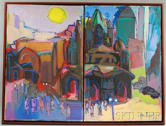 A Diptych: Trinity Church, Boston - Rosalind Farbush