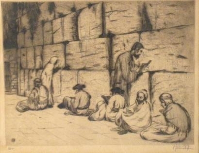 Praying at the Western Wall