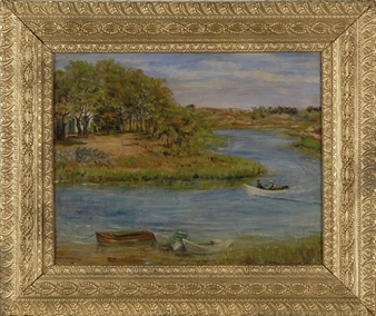 Orleans river scene - Ethel Baker Mayo