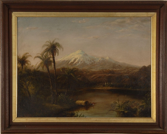 South American landscape by Frederic Edwin Church