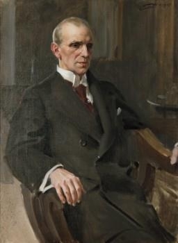 Porträtt föreställande Eric Frisell by Anders Zorn, 1917