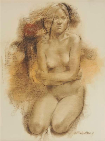 Swedish Nude by William Whitaker, 1975