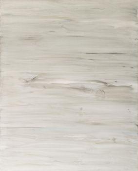 Artwork by Winfred Gaul, Blanc Angelique, Made of Screen printing ink on canvas