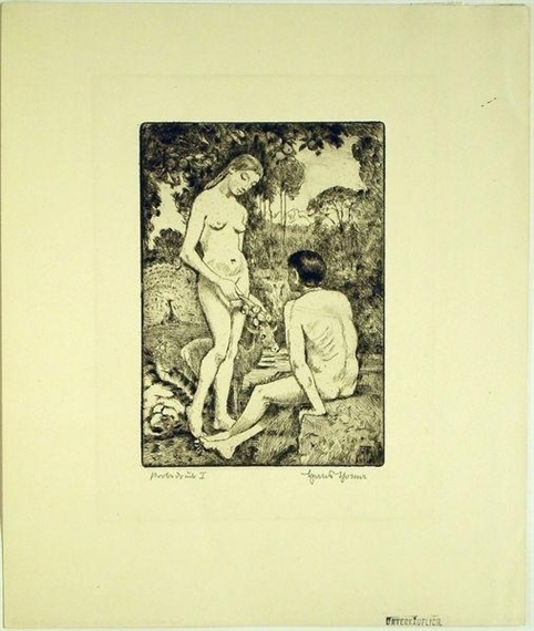 Paradies 1920 by Hans Thoma