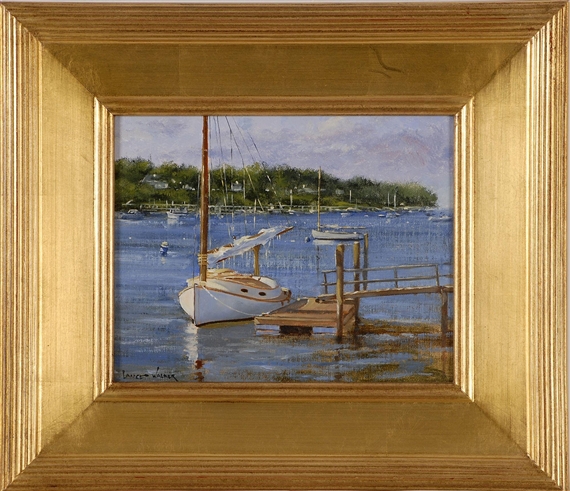 Bass River S. Yarmouth, Plein Air by Lance Walker