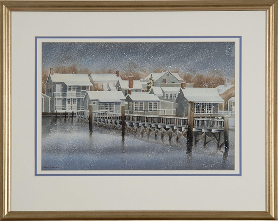 Whard Cottage Dusting by Karol B. Wyckoff