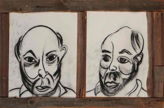 Charles Cowles by Alex Beard, 1994