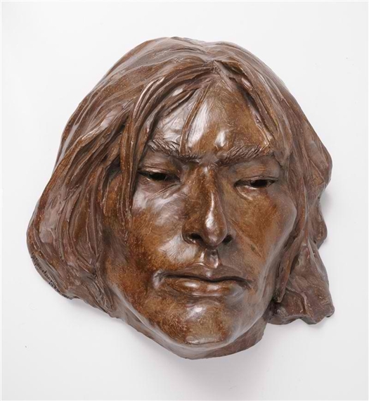 Head of a Brave by Glenna Goodacre, 1999