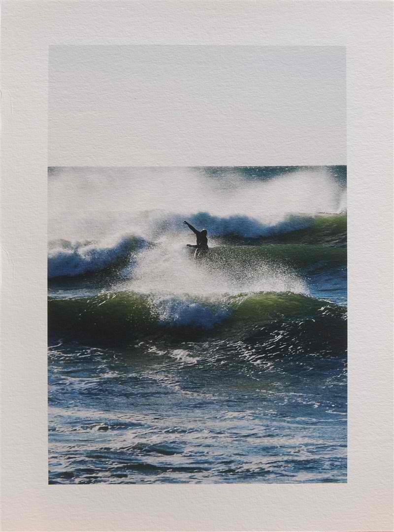 Artwork by Blair Seagram, Surfer Ditch Plain, #7029, Made of Digital photograph